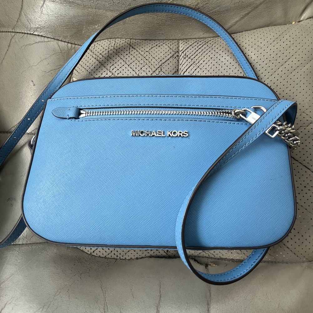 Michael Kors Blue Crossbody Bag